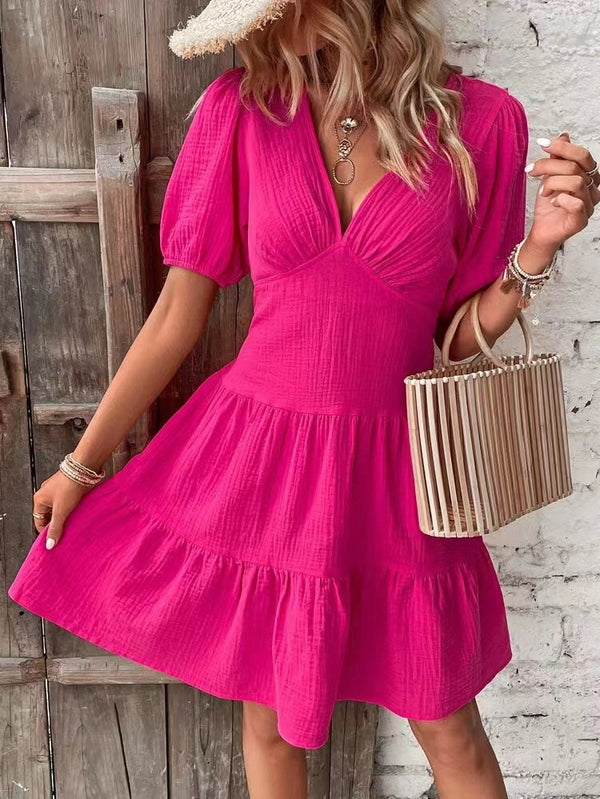Robe fleur d'Été-Coton Douceur