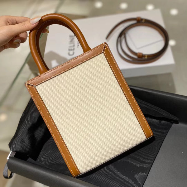 👜 Sac Exclusif en Toile & Cuir ( CEL-INE )