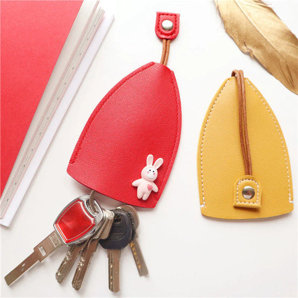 Sac à Clés en Cuir Fruits Mignons (4 PIECES )