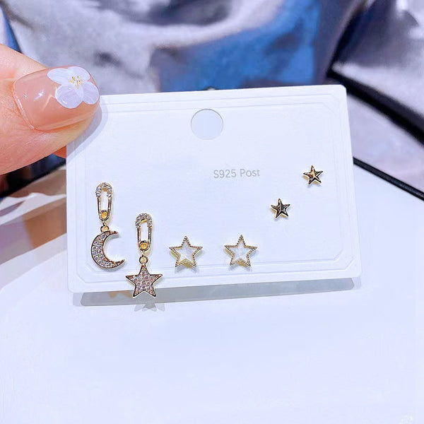 Lot de 6 boucles d'oreilles G-Star