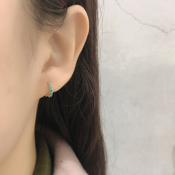 Ensemble de 2 paires de clous d'oreilles