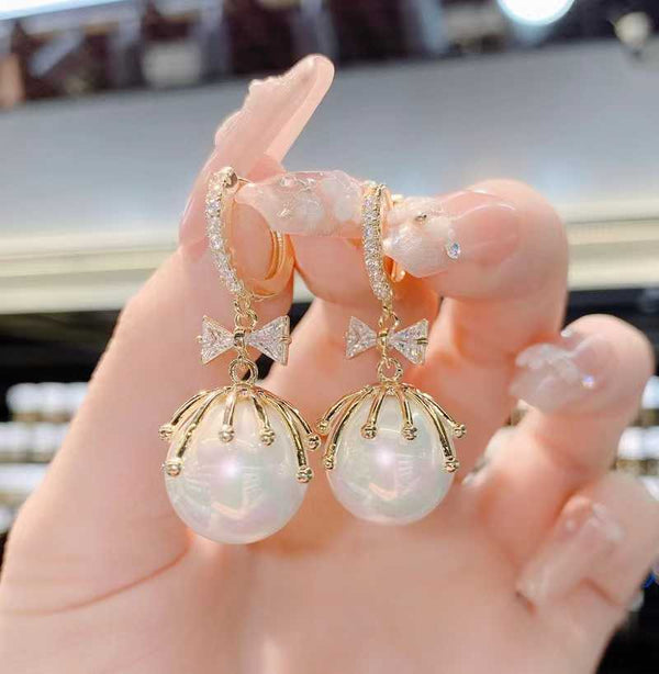 Boucle d'oreille noeud