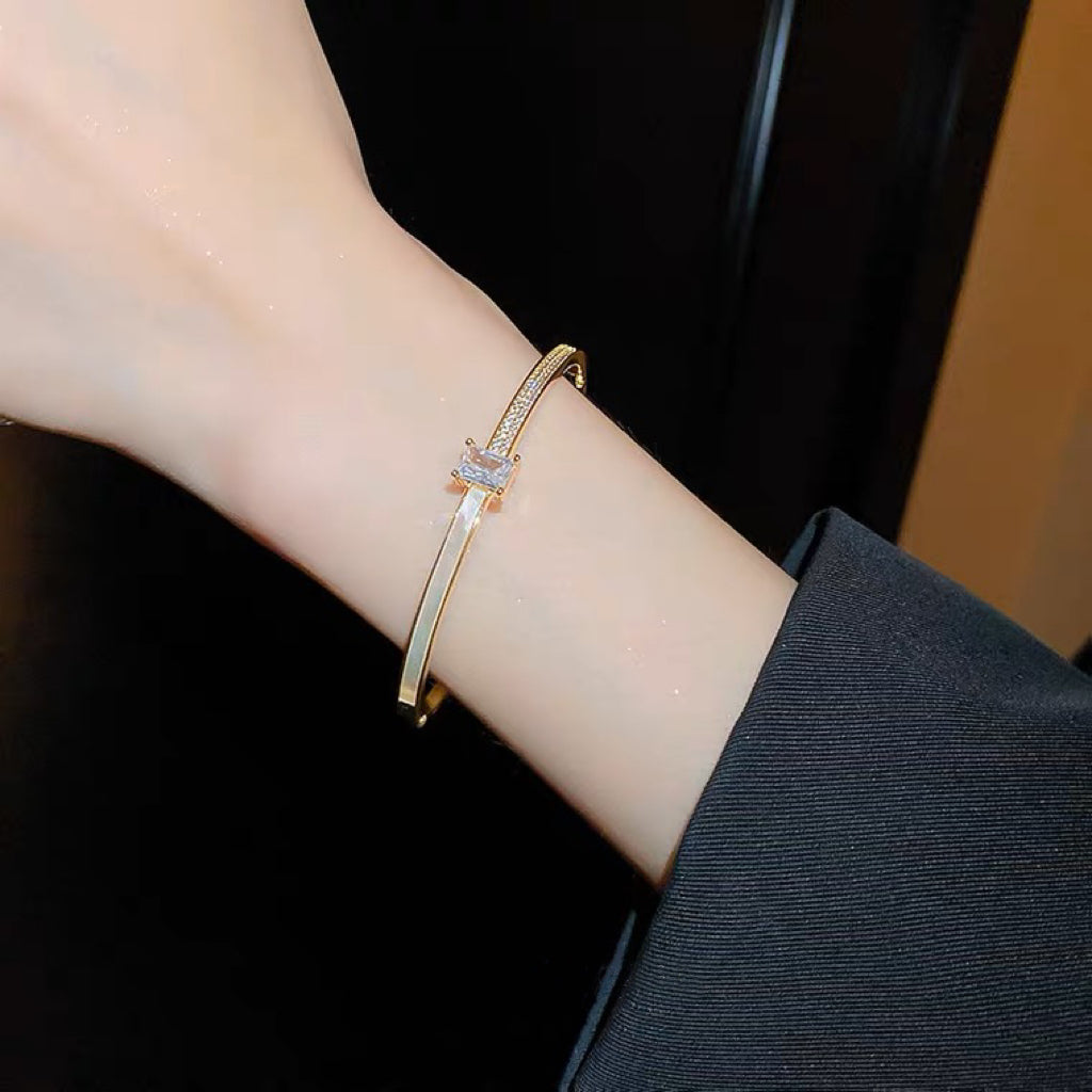 Bracelet jonc Ava Nacre