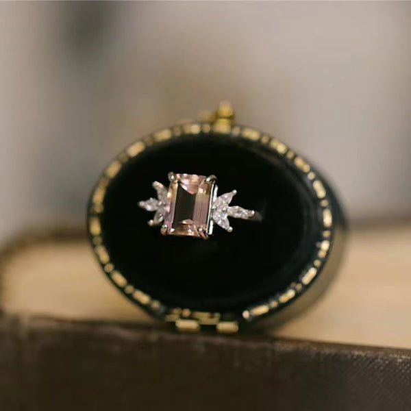 Bague Rose diamant