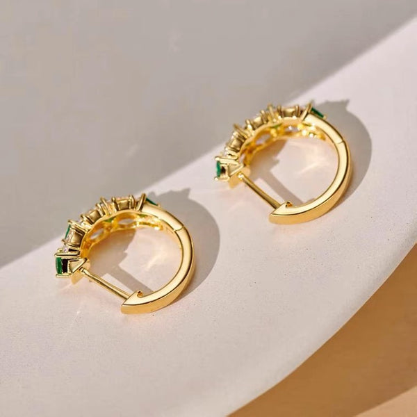 Boucle d'oreille en argent 925 Vintage Glamour