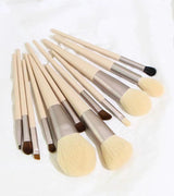 Ensemble de 12 pinceaux de maquillage avec sac