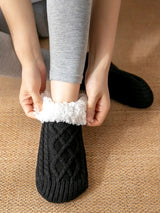 Chaussettes douces à la conception élégante en V (3 paires )