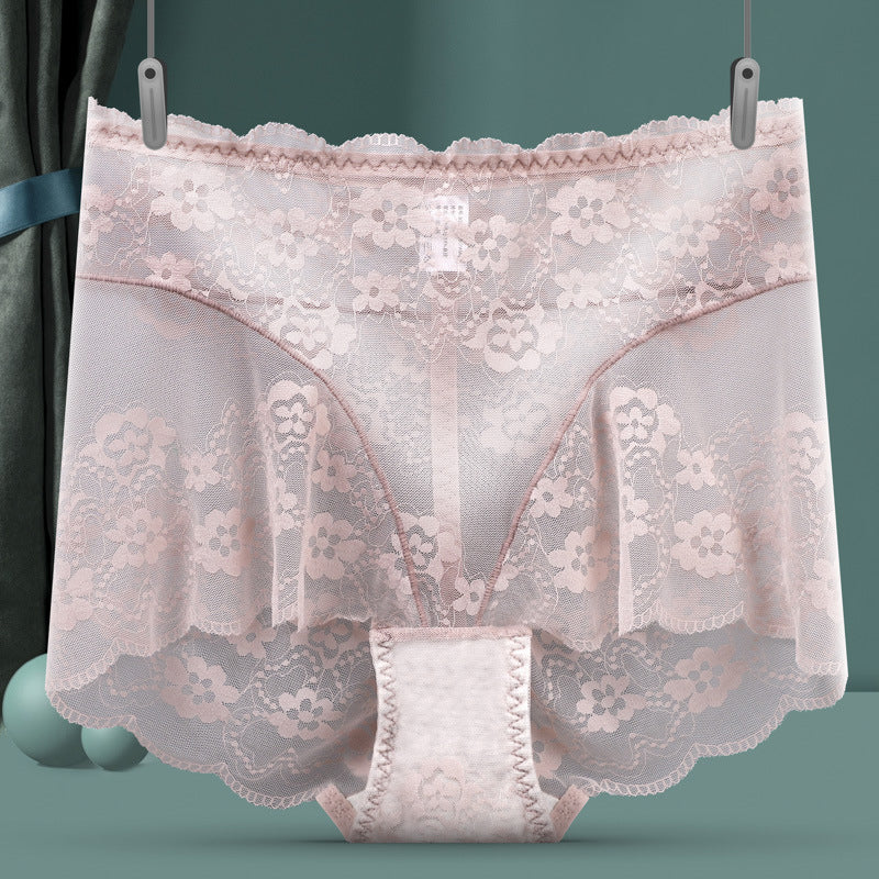 Culotte taille haute en dentelle ( 6 Pièces )