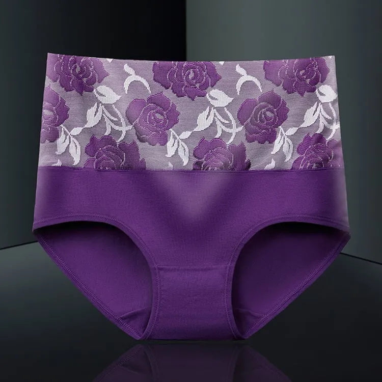 Culotte taille haute gainante en coton – Pack de 6 – photo 4