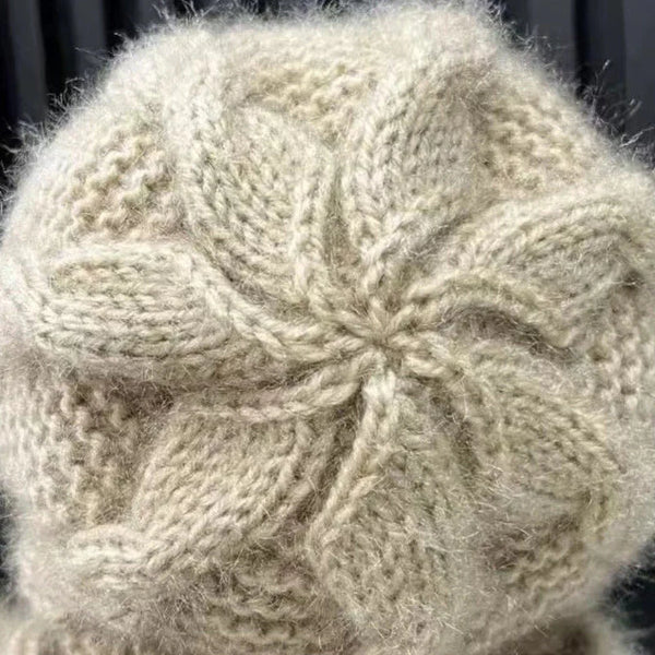 Tout-en-un: Bonnet + écharpe.