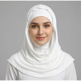 Hijab à Capuche Double Épaisseur Élégant – Confort & Style ( LOT DE 3 )