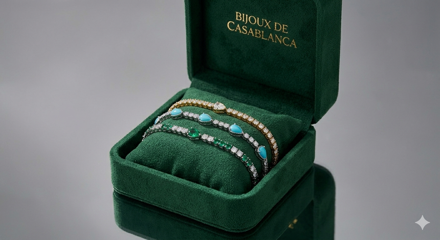 💙💚 Ensemble de 3 Bracelets Goutte Bleu & Vert – Élégance & Éclat Naturel
