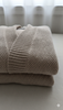 Gilet Long en Maille Luxueuse
