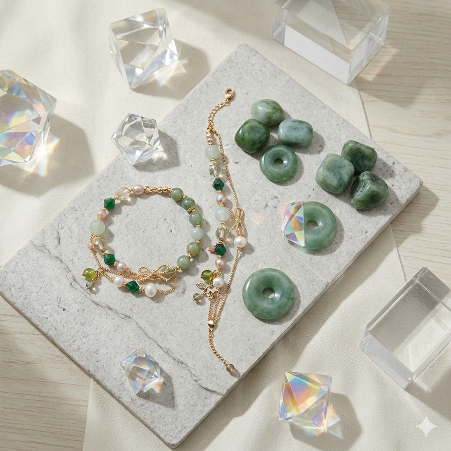 🌊 Le Bracelet Sirène – Éclat Aquatique & Douceur Naturelle