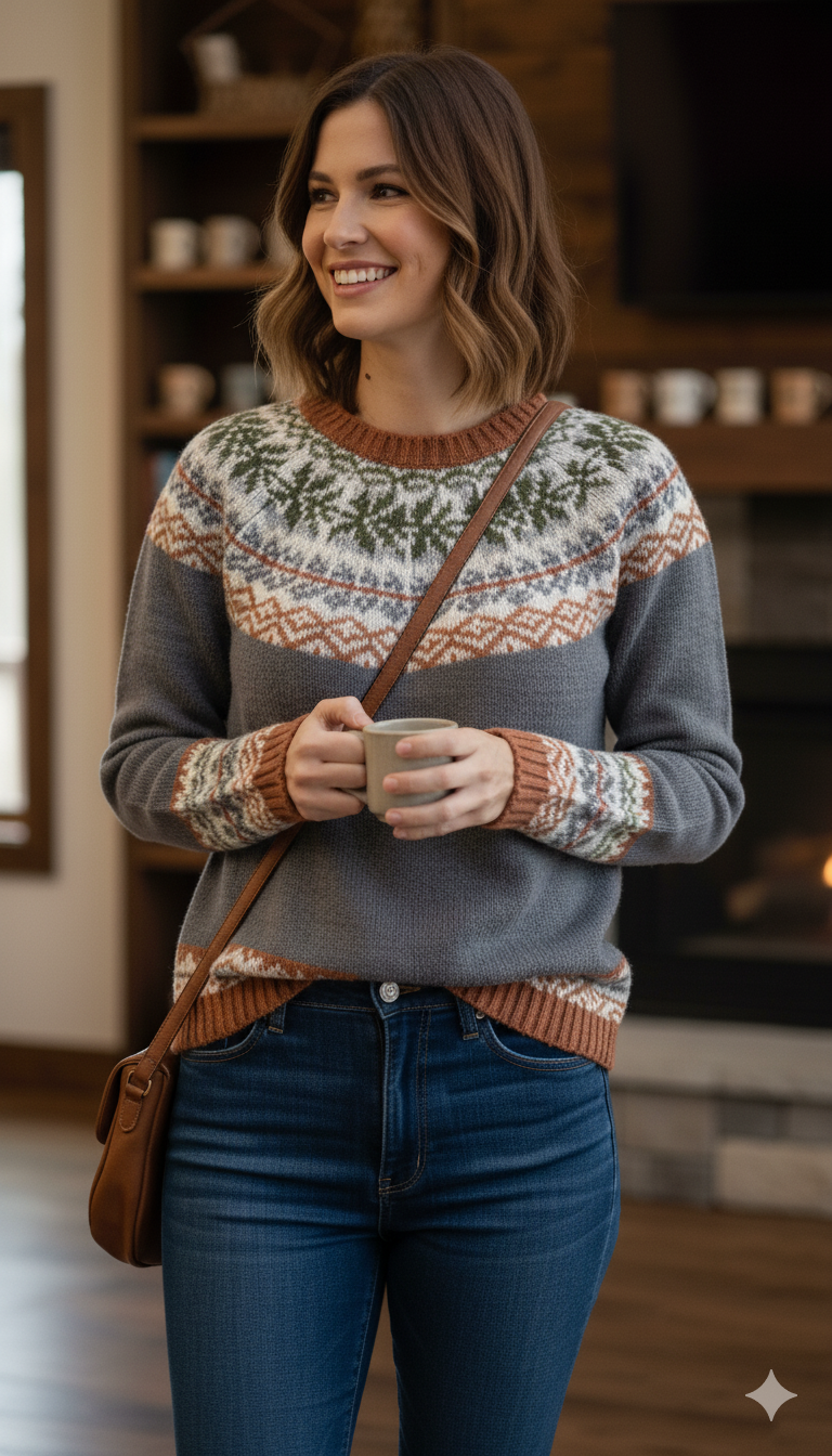 Pull court en maille