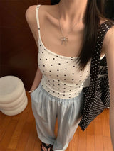 GreyTone Polka Padded Cami