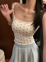 GreyTone Polka Padded Cami