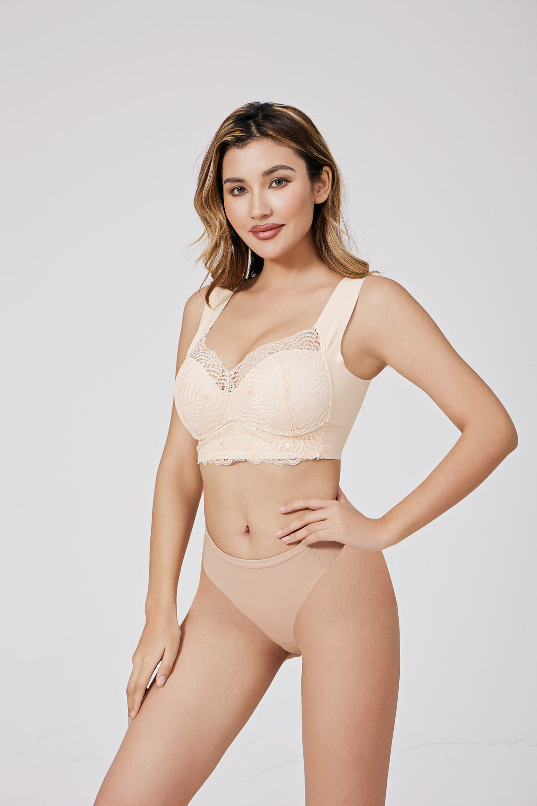 Soutien-gorge galbant sans armatures à fermeture frontale – Pack de 3