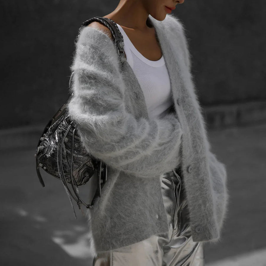 Pull en tricot à l'élasticité légère