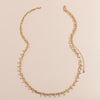 Charger l&#39;image dans la visionneuse de la galerie, Ensemble de 2 chaînes de taille mini perles, disponible en argent et en dorée