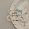 Charger l&#39;image dans la visionneuse de la galerie, Ensemble de bracelets Perles d&#39;eau douce, Quartz rose et Aigue-marine