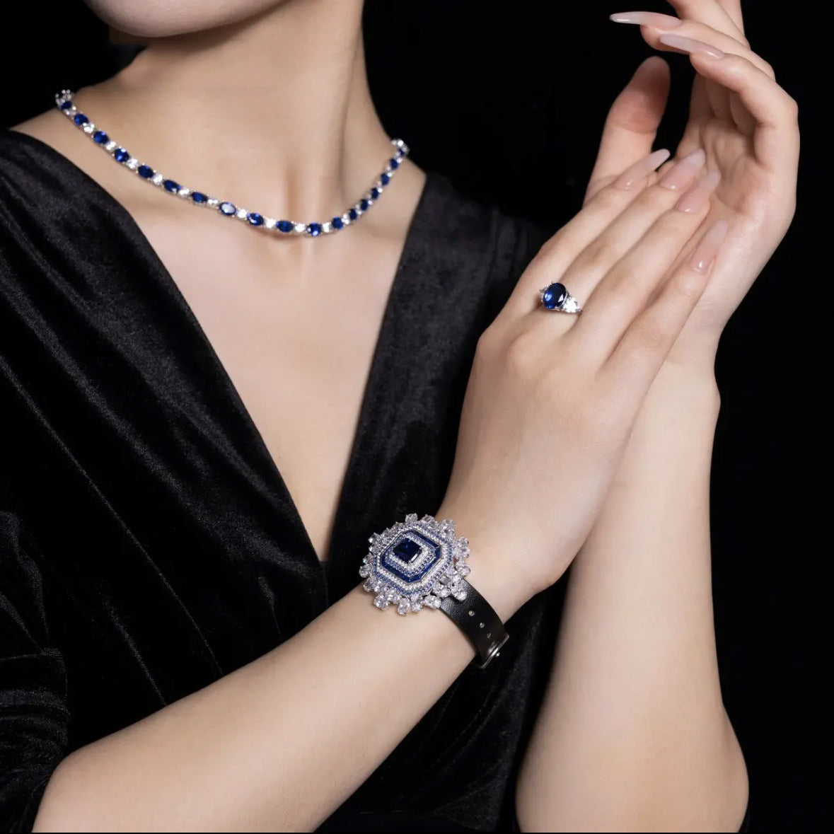Bracelet de montre Super Brilliant Sapphire