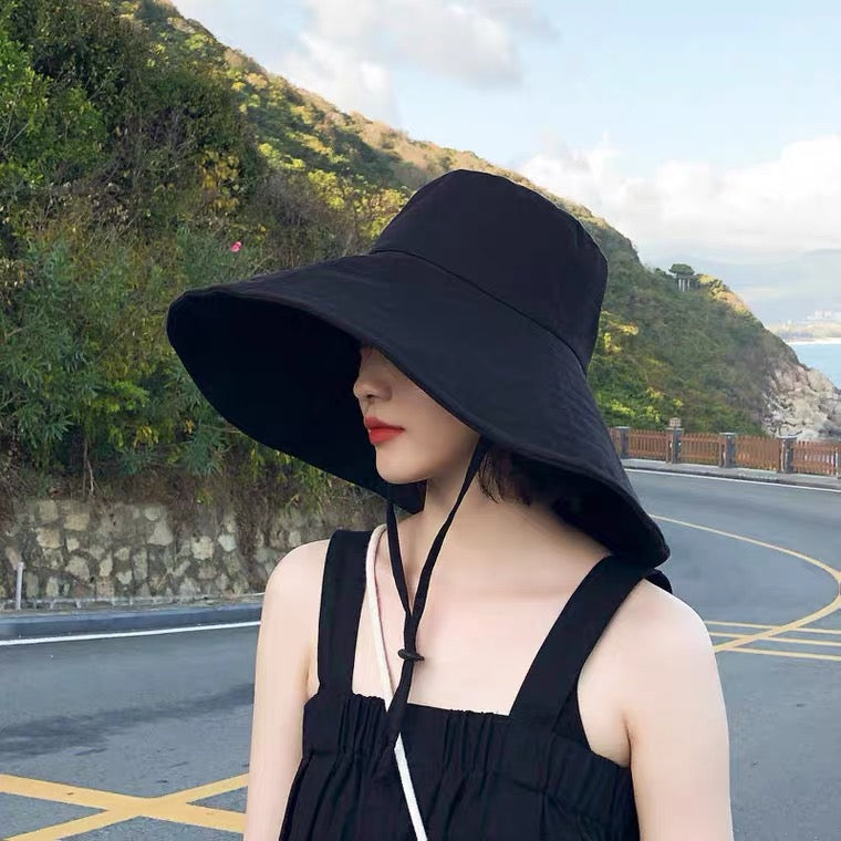 Chapeau de vacances avec sangle amovible