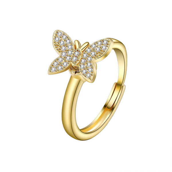Papillon Tournoyant en Argent 925