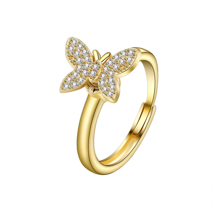 Papillon Tournoyant en Argent 925