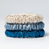 Scrunchies en pure soie