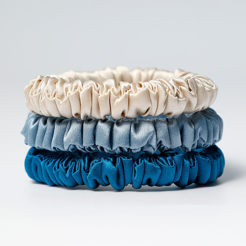 Scrunchies en pure soie