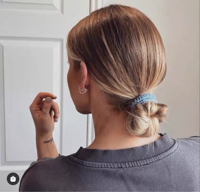 Scrunchies en pure soie
