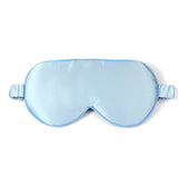Ensemble de 2 patchs pour les yeux en soie 100 %,  ( Bleu & Gris )