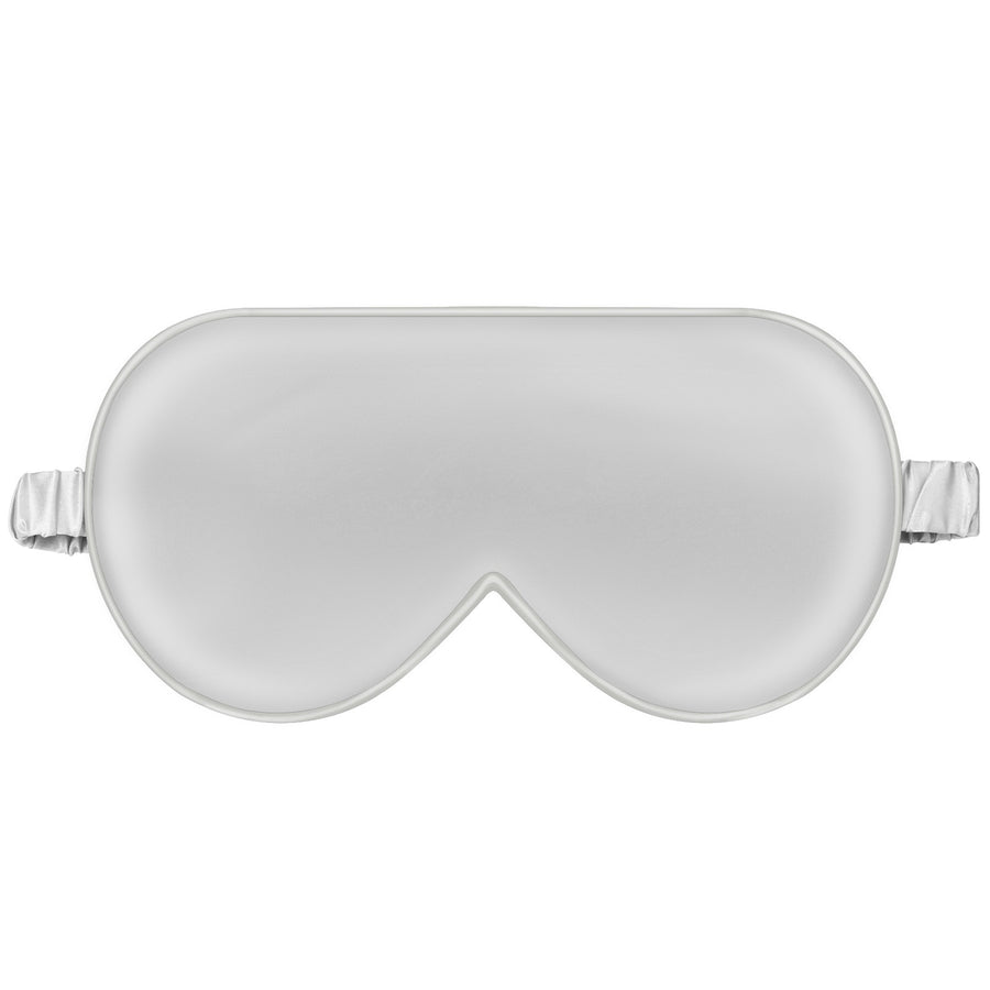 Ensemble de 2 patchs pour les yeux en soie 100 %,  ( Bleu & Gris )