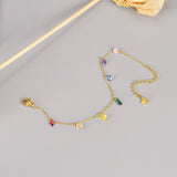 Ensemble de bracelets zircon scintillant.