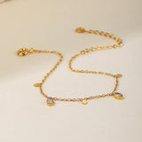 Ensemble de bracelets zircon scintillant.