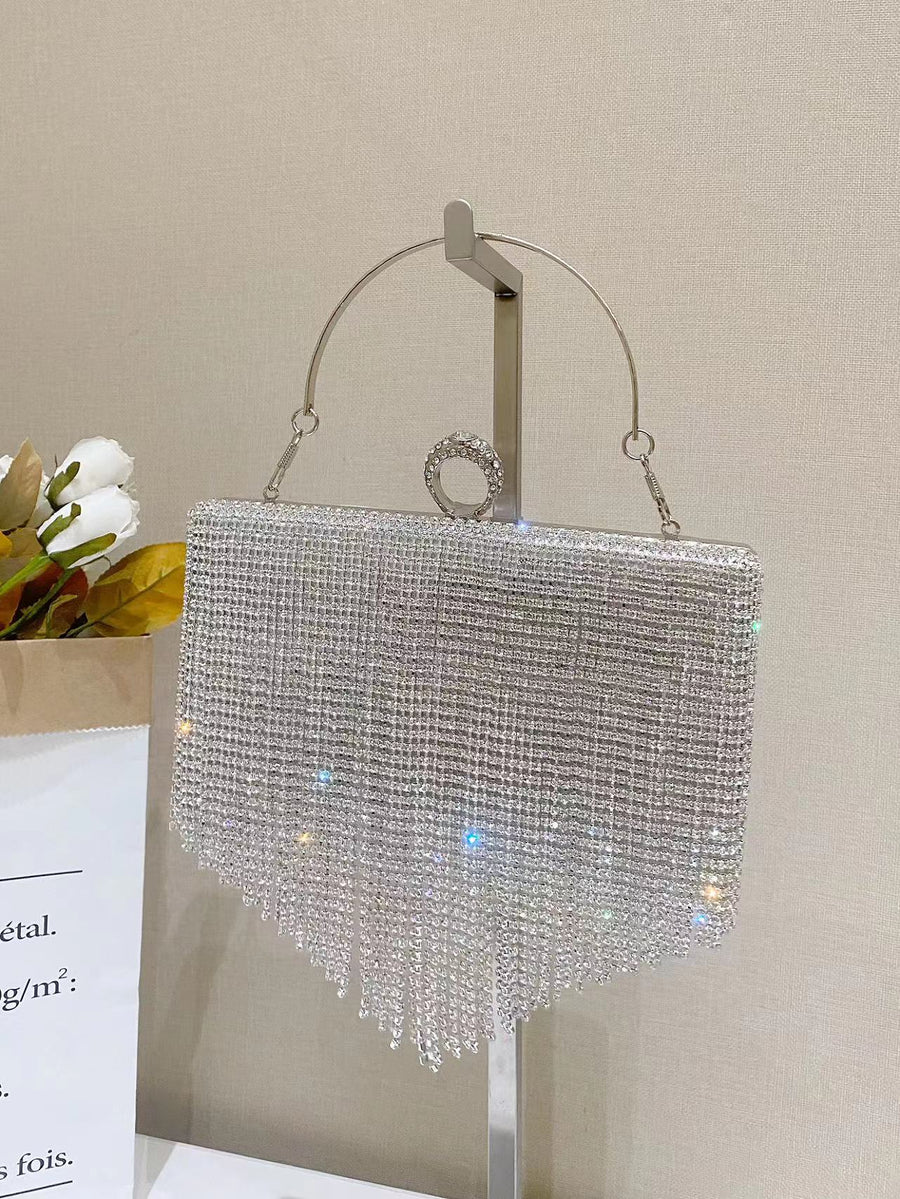 Sac de Luxe Orné de Strass Scintillants