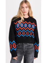 Pull en laine à épaules basses