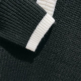 Pull à col polo et à côtes