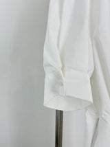 Robe Longue Col en V Plissé