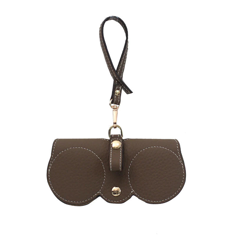 Étui à lunettes de soleil de mode  ( 2 pièces Noir et Marron )