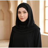 Hijab à Capuche Double Épaisseur Élégant – Confort & Style ( LOT DE 3 )