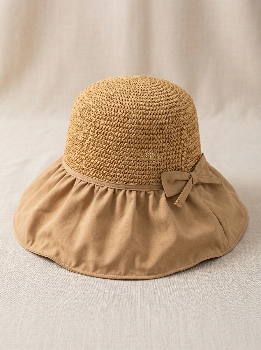 Chapeau paille Camel