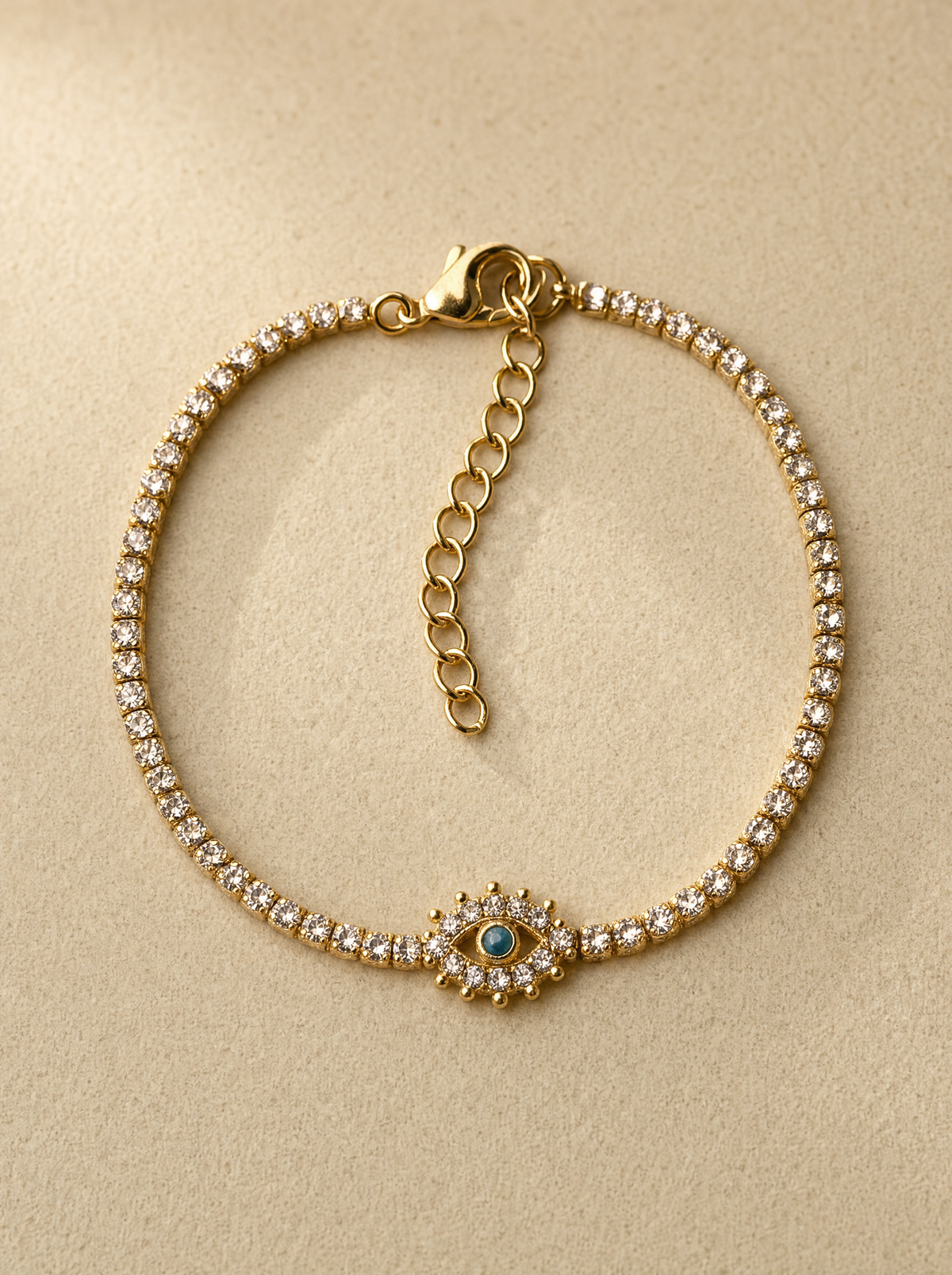 Bracelet tennis œil