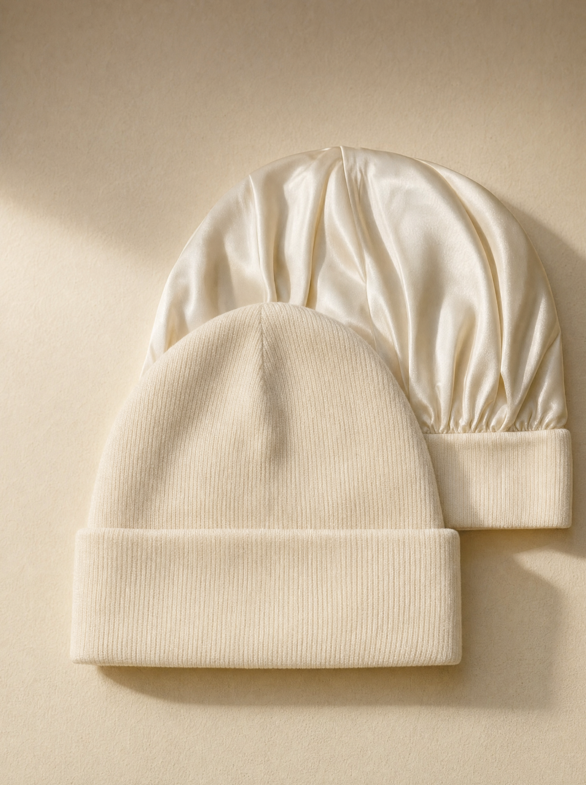 Bonnet doublé satin