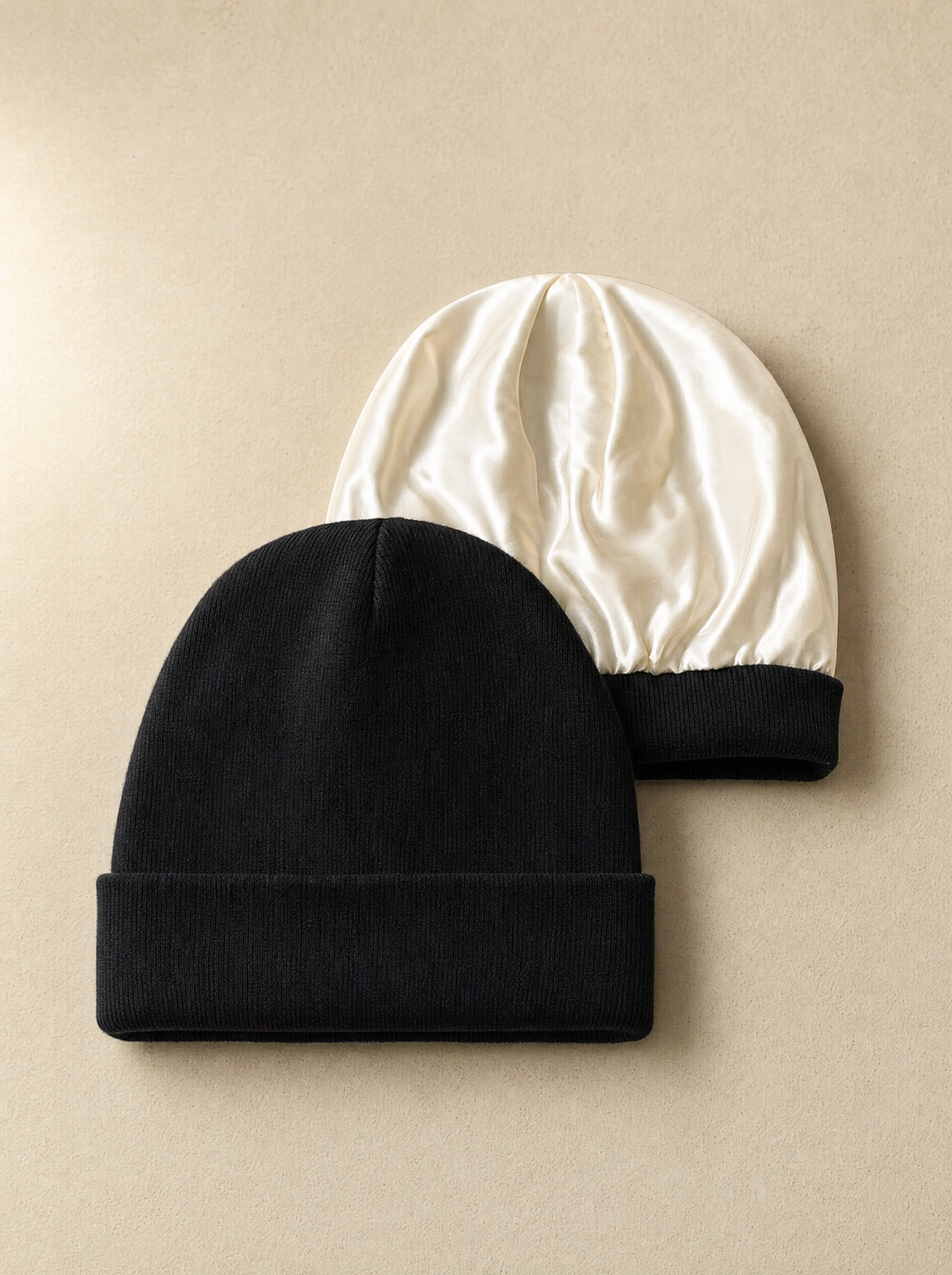 Bonnet doublé satin