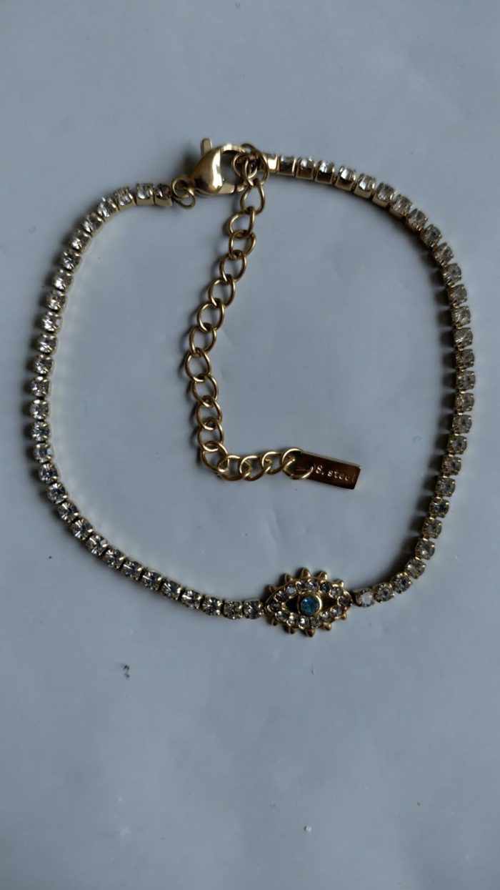 Bracelet tennis œil