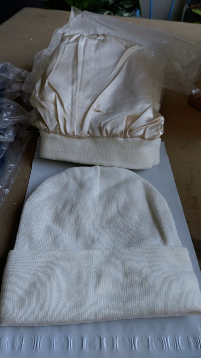 Bonnet doublé satin