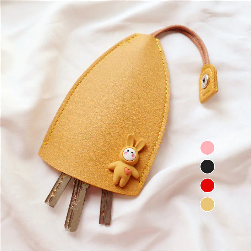 Sac à Clés en Cuir Fruits Mignons  (4 PIECES )