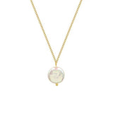 Collier pendentif perle baroque